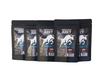Budějovické Jerky kampotský pepř 5x30g