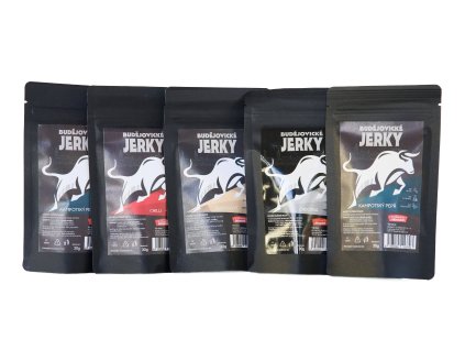 Budějovické Jerky mix 5x30g